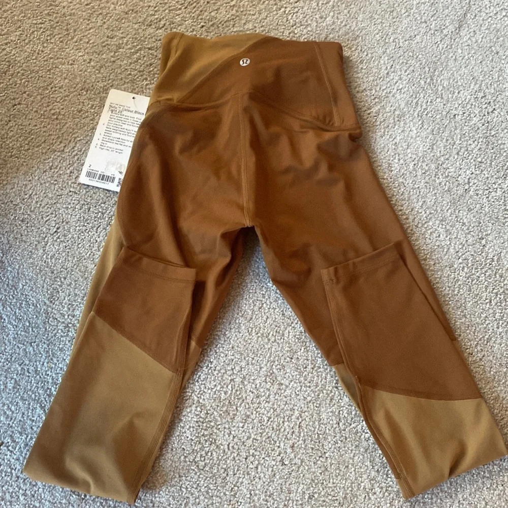 Lululemon Nulu Colour Block High-Rise Tight 25